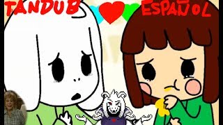 La triste historia de Chara y AsrielEl primer humano  Undertale Fandub Español latino [upl. by Ynohtnaleahcim]