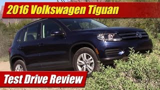 2016 Volkswagen Tiguan Test Drive Review [upl. by Lyssa]