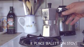 How to use a Bialetti Italian Espresso [upl. by Kudva]