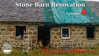 LADYFIELD FARM  Stone Barn Renovation Epsiode 4 [upl. by Au]