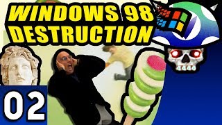 Vinesauce Joel  Windows 98 Destruction  Part 2 [upl. by Orme372]