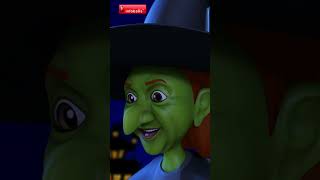 Trick or Treat  Halloween Song  Hindi Rhymes for Kids  Infobells hindirhymes halloween [upl. by Geldens]