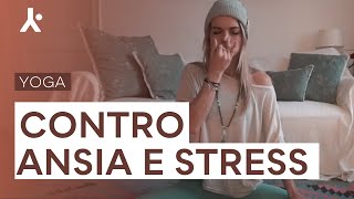 Nadi Shodhana  Pratica Yoga contro ansia e stress ❤︎ [upl. by Llewoh590]