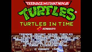 Teenage Mutant Ninja Turtles Turtles in Time  Boss ARCADE OST [upl. by Arundell]