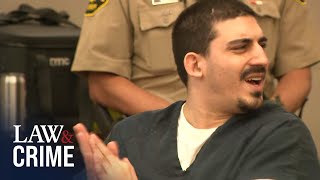 TikTok Star Killer Claps and Swears at Victims Family After Getting Locked Up [upl. by Martin]