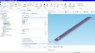 COMSOL Multiphysics simple beam FEM analysis [upl. by Garth]