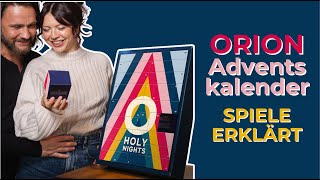 ORION Adventskalender 24 Die Er⭐️tikSpiele erklärt🔥🎲 [upl. by Okuy229]