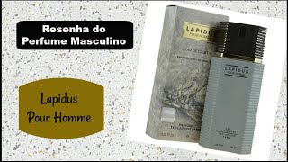 Perfume Masculino Lapidus Pour Homme  Ted Lapidus  resenha [upl. by Ahterod]