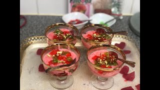 Faluda recipe bangla creativedadu [upl. by Eonak]