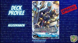 Deck profile Aegisdramon  BT15 [upl. by Kielty]