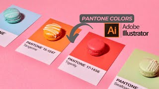 Pantone Colors In Adobe Illustrator And Useful Tips [upl. by Derian]