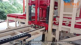 New Automatic Fly Ash Brick Making Machine  New Paver Block Making Machine  Concrete Block Machine [upl. by Schwejda]