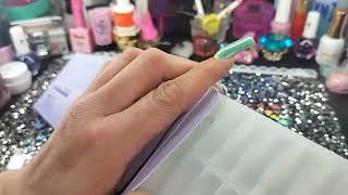 Tipex InstantApex FiveAngelesOfficial NEWSHAPE 500 sub winners tipex gelnails nails review [upl. by Landry863]