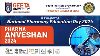 National Pharmacy Education Day 2024  Geeta University [upl. by Otrebcire]