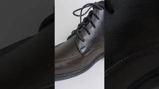 New Mocassin Lace plus Zipper Boot in Town shoes boot leathercraft [upl. by Wiburg]