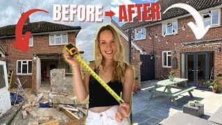 UK House Renovation on a Budget  The Before and After [upl. by Stretch]