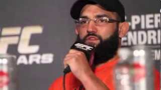 Johny Hendricks quotI Am the Championquot UFC 167 PostPress Conference [upl. by Ahselat]