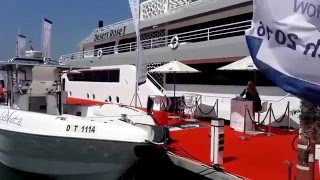 Desert Rose Yacht at Boat Show [upl. by Oech]