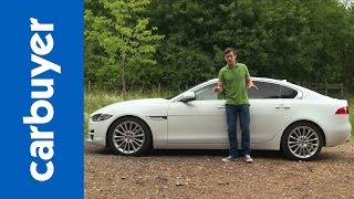 Jaguar XE saloon review  Carbuyer [upl. by Delaryd]