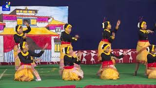 RAINBOW COLORS 2018  SIKKIM DANCE PERFORMANCE BY GRADE VII KIDS [upl. by Tabbi880]