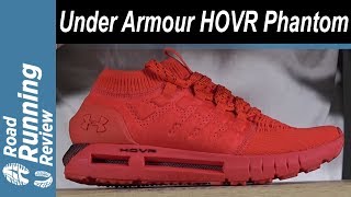 Under Armour HOVR Phantom  Aspecto galáctico para unas zapatillas con botín [upl. by Dnalram]