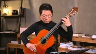 Elogio de la Danza Leo Brouwer played by Stephen Chau on Daniel Friederich 1991 guitar [upl. by Enyawad]