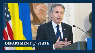 Secretary Blinken remarks at Kyiv Polytechnic Institute [upl. by Masry]