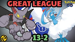 ALTARIA GREAT LEAGUE BEST TEAM IN POKEMON GO BATTLE LEAGUE SEASON 18 2024 [upl. by Si]