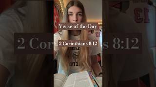 Verse of the day 2 Corinthians 812 [upl. by Sitarski565]