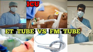 DIFFERENCE BETWEEN OF THE ENDOTRACHEAL TUBE PVC ET TUBE  VS FLEX METALLIC TUBE  FM ET TUBE [upl. by Nodlehs]