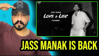 Jass Manak  Love amp Lies  Official Teaser  Reaction [upl. by Retsof]