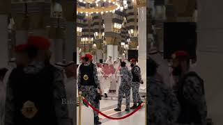 Imams masjid Al nabawi imam masjidulnabawi youtubeshorts madeenah [upl. by Ailalue593]