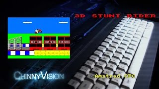 ChinnyVision  Ep 66  3D Stunt Rider  Amstrad CPC [upl. by Nazario]