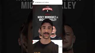 JUST ANNOUNCED Nicky Rod vs Michael Pixley for UFCFightPass Invitational 8bjj [upl. by Schweitzer]