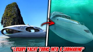 The Luxury Yacht That Turns Into A Submarine [upl. by Higgins482]