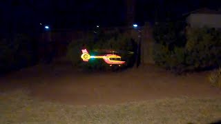 RC ERA C190 6ch Brushless Helo  November Midnite Backyard Flight With Lights4k [upl. by Etirugram]