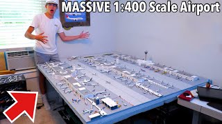 I Built One of the LARGEST Model Airports in the WORLD… [upl. by Tiertza]