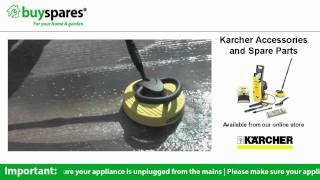 How To Use The TRacer Attachment on a Karcher Pressure Washer [upl. by Tenom446]