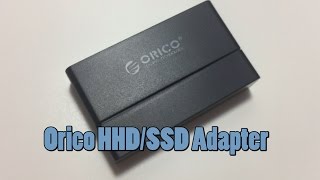 Orico USB 30 Hard DriveSSD Adapter 21uts [upl. by Hayse471]