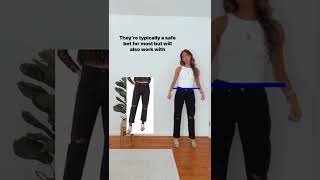 How to Choose Pant Rise for Your Body Type  High Waisted  High Rise Jeans  Mid Rise  Low Rise [upl. by Naelopan128]