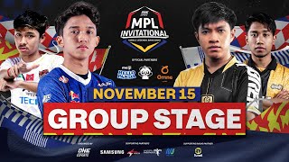 BAHASA INDONESIA ONE Esports MPL Invitational 2023  Hari 1  Group Stage [upl. by Laram]