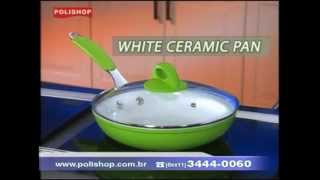 Frigideira The White Ceramic Pan na POLISHOP [upl. by Minier420]