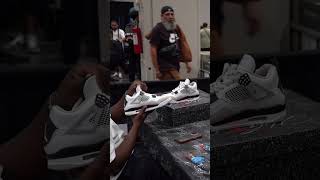 Fake jordan 4s with stickers is crazy reel jordan comedy funny funnyvideo sneaker shorts [upl. by Ribaj]