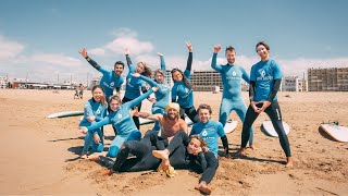 Surfs Up in Portugal Embark on an Epic Wave Riding Journey at Gota Dagua Surf Camp 🏄‍♂️ [upl. by Hillyer]