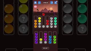 Ball Sort Puzzle  Level 83  Part 77  Profession Gamer professiongamer2024 sort ballsort short [upl. by Becki]