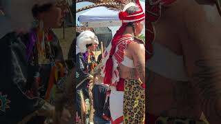 Gabrielino Shoshone Nation traditional dance and drumming AztecDance AztecDrumming [upl. by Nedda701]