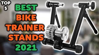 5 Best Indoor Bike Trainer Stand for Mountain Bike  Top 5 Indoor Bike Trainer Stands to Buy in 2021 [upl. by Ettennaej]