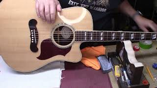 Gibson Songwriter Standard Setup With Much Lower Action EP261 [upl. by Lidstone]