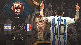 Argentina vs France  2022 FIFA World Cup Final 33  42   Goals and Penalty Shootout HIGHLIGHTS [upl. by Domenico89]