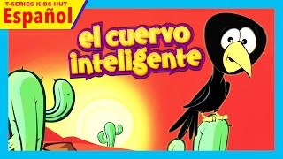 el cuervo inteligente  Historias morales para niños en español [upl. by Brady39]